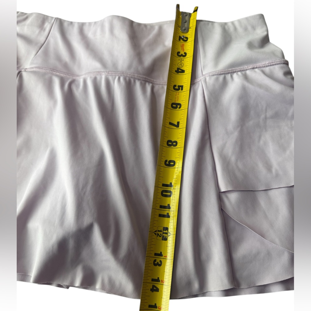 Athleta Momentum Tennis Skort Lavender Purple Built-In Shorts Athletic Skirt M - Picture 6 of 15